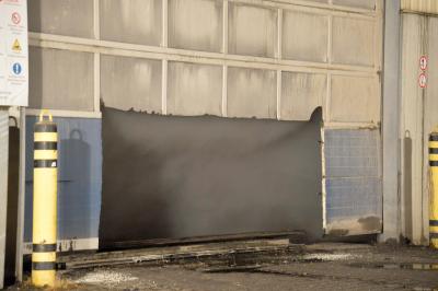 Vollbrand einer Recyclingfirma in Backnang